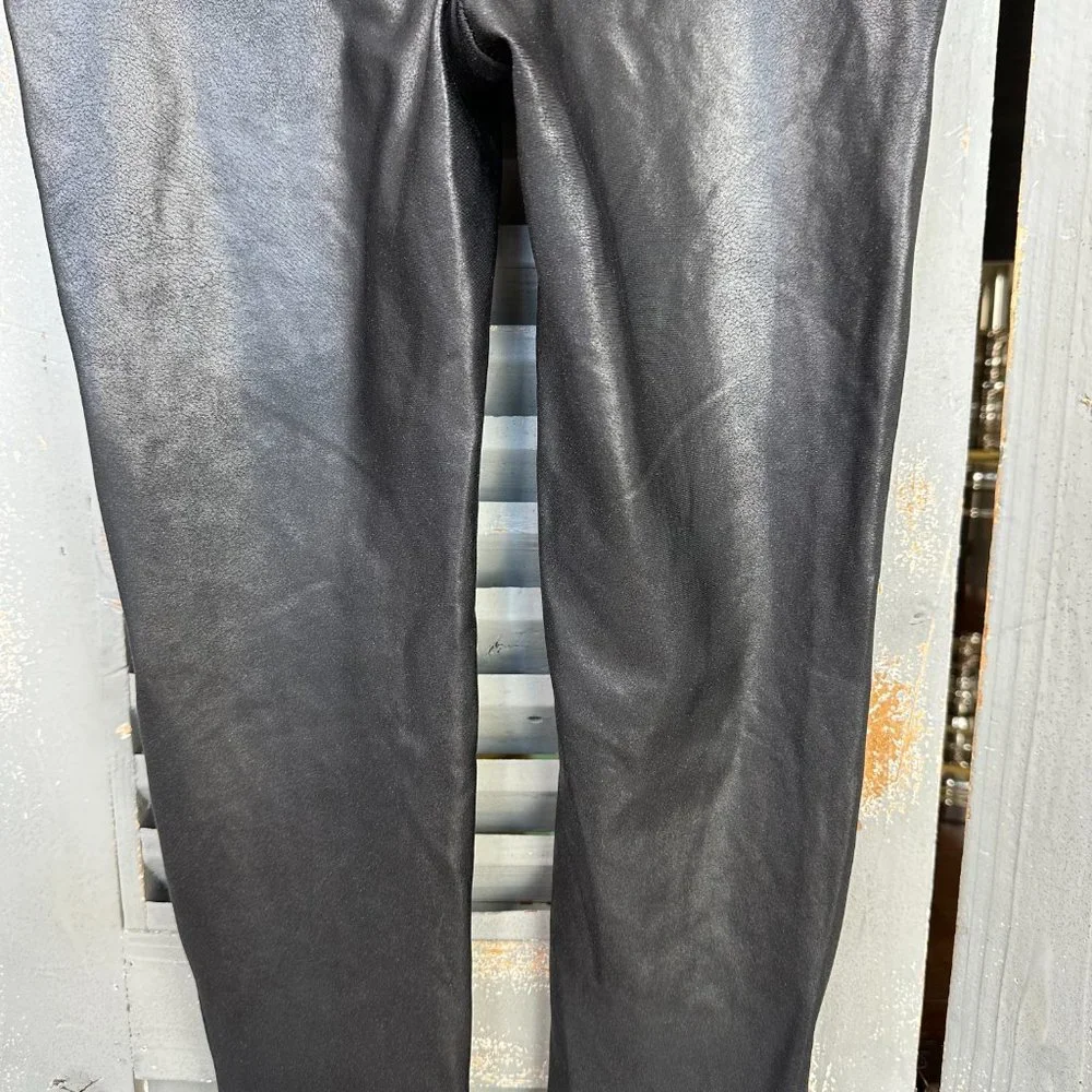 Spanx Faux Leather Leggings Black Sz S NWOT - Picture 11 of 13